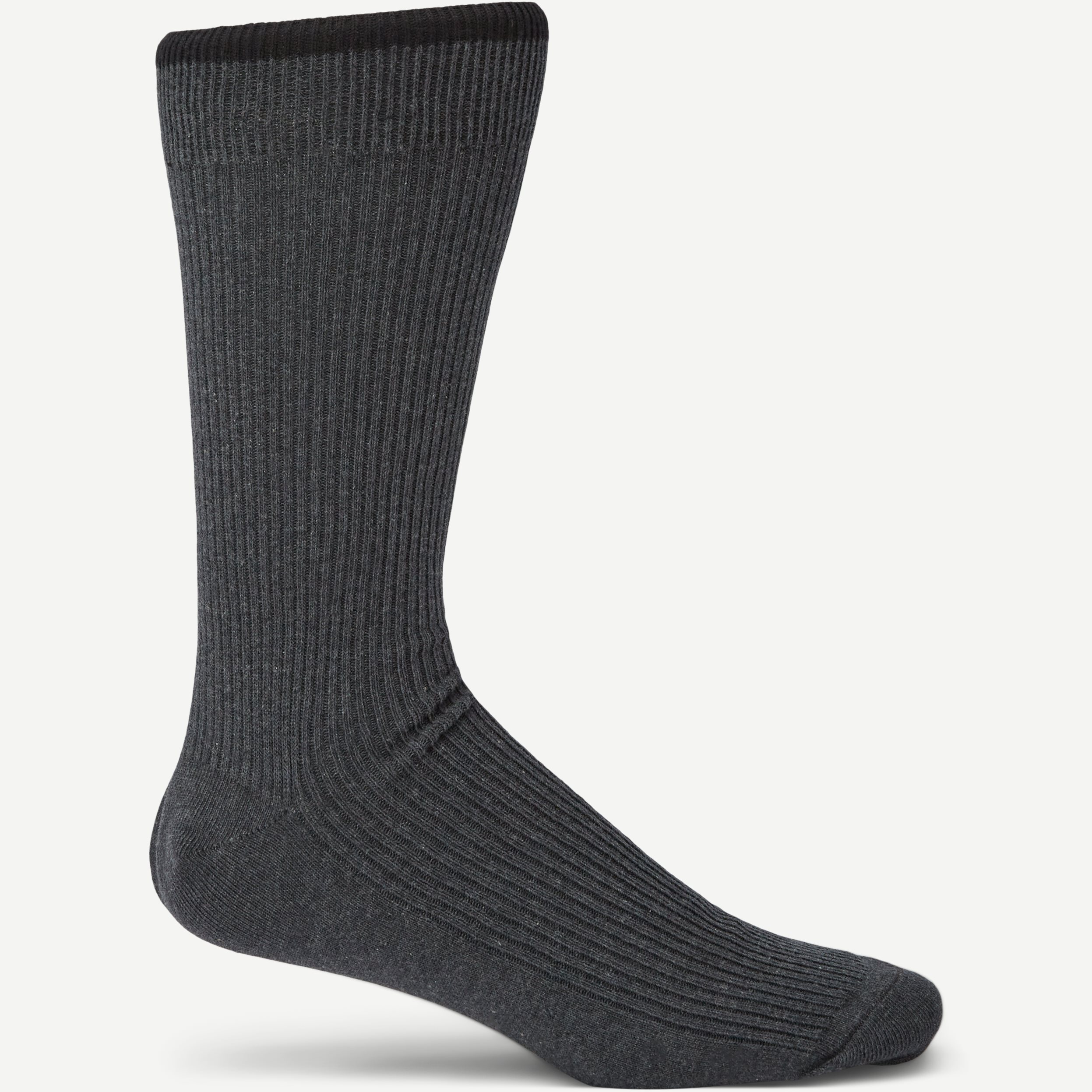 Rib Socks - Socks - Grey